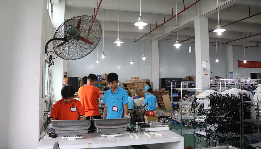 Dongji sheet metal factory China in-house quality control inspection laboratory with tensile tester salt spray machine and auto inspection system