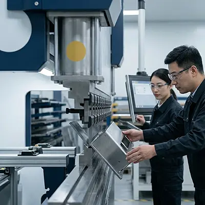 Automated Robotic CNC Press Brake Bending for Accurate Sheet Metal Forming