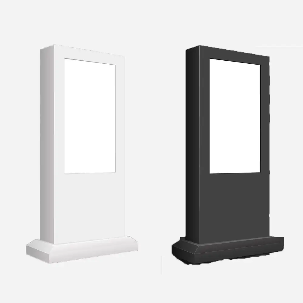 Custom Digital Signage Enclosure Cabinet with Service Door Access