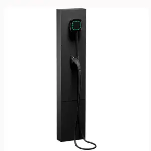 Floor Standing Customizable EV Charger Pedestal for Residential Buildings