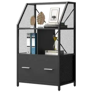 Custom Sheet Metal File Cabinet with Aluminum Sliding Drawer for Industrial Electrical Control Panels