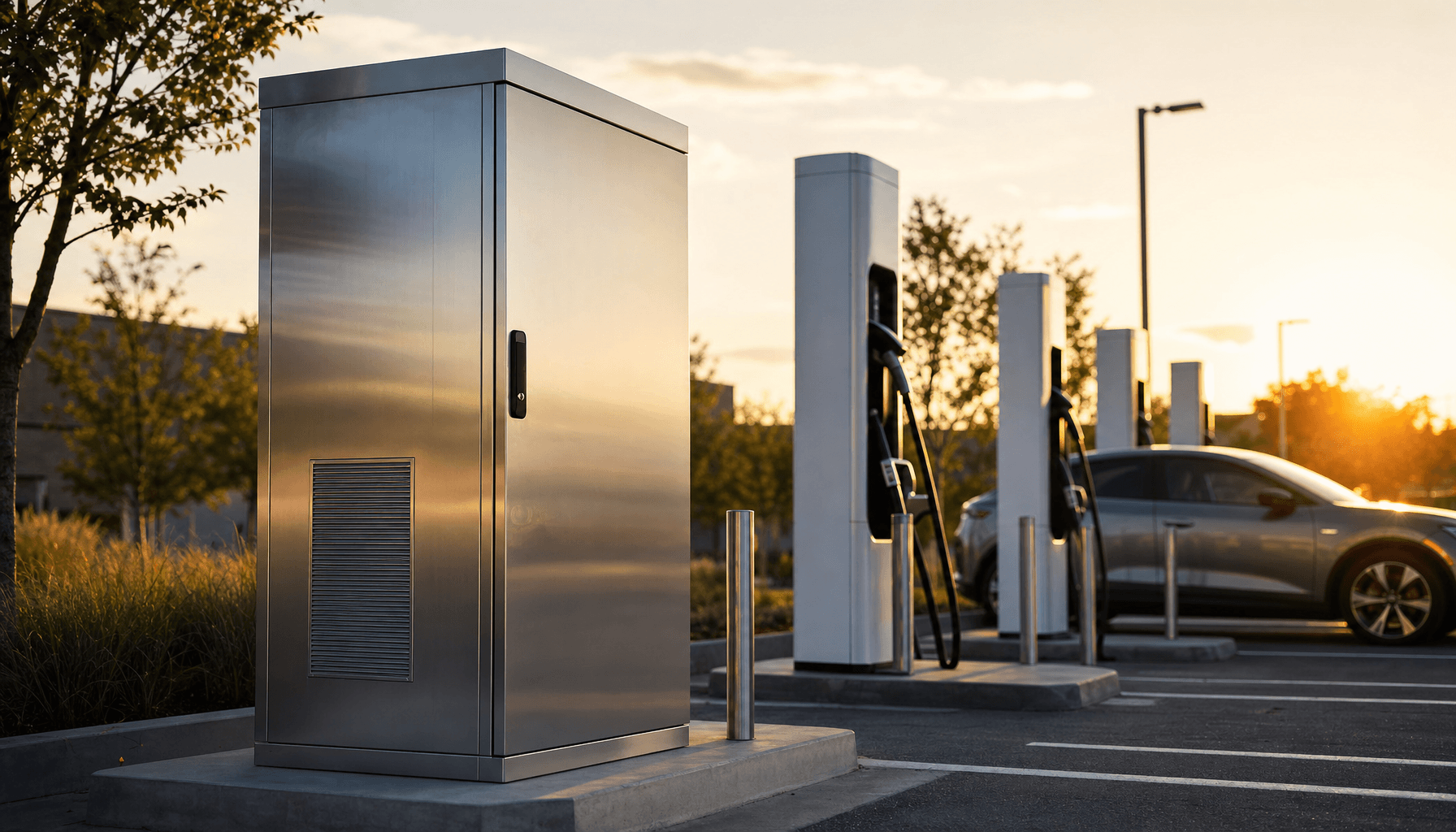 Diseño de Enclosures Industriales para Cargadores de EV